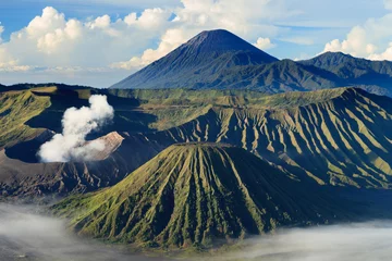 Washable wall murals Indonesia Bromo Mountain in Tengger Semeru National Park at sunrise, East