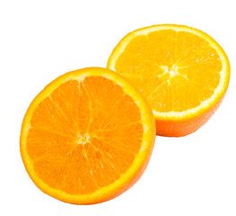 Orange isolated on white background