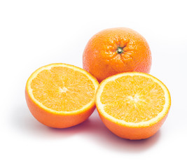 Orange isolated on white background