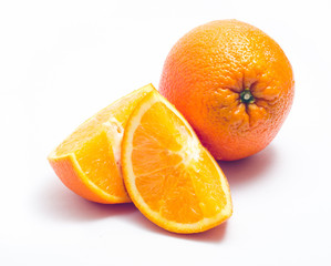 Orange isolated on white background