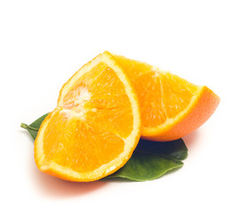 Orange isolated on white background