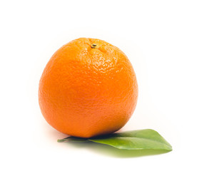 Orange isolated on white background