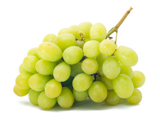 grapes Isolated on the white
