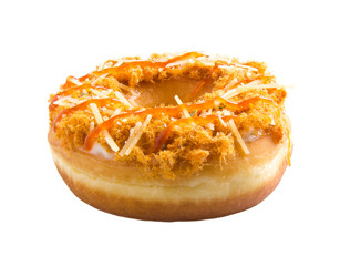 donut isolated on white background