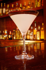 Cocktail in a Martini Glass