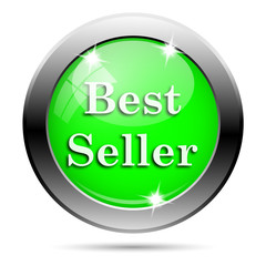 Metallic green glossy icon