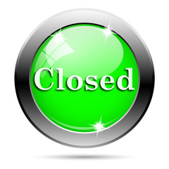 Metallic green glossy icon