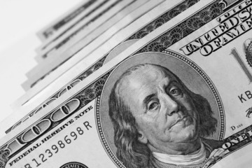 close up of dollar bill