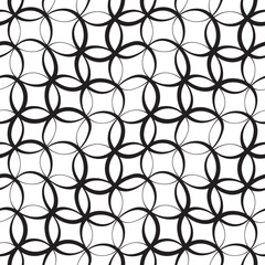 Seamless Monochrome Pattern