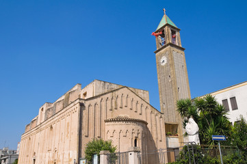 Fototapeta na wymiar Bazylika Kościół Carmine. Mesagne. Apulia. Włochy.