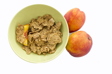 bowl of granola muesli