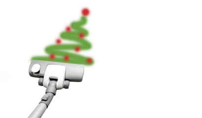 Christmas vacuuming