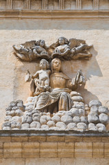 Mother Church. Mesagne. Puglia. Italy.
