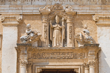 Fototapeta premium Mother Church. Mesagne. Puglia. Italy.