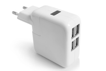 Electrical adapter to USB ports