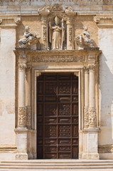 Obraz premium Mother Church. Mesagne. Puglia. Italy.