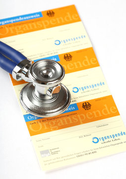 Organspendeausweis