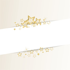 Hintergrund mit goldenen Sternen