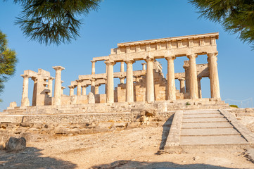 Obraz premium Aegina Ruins