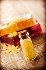 Vintage spa still life