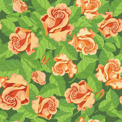 seamless beatifull roses