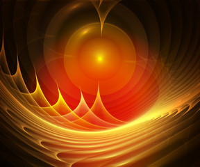 Computer generated fractal artwork