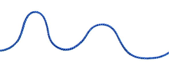 Length of blue rope