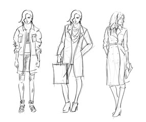 SKETCH. fashion girls
