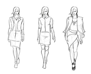 SKETCH. fashion girls