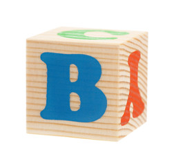 Cubes with letters