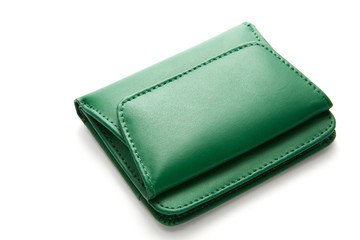 green purse