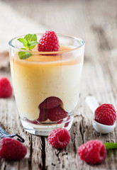 Fruchtiges Vanilledessert