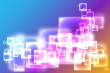 Rainbow vector template.