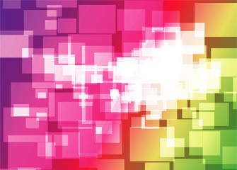 Rainbow vector template.