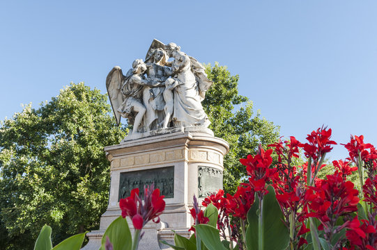 Basel, Altstadt, Bahnhof, Strassburger Denkmal, Schweiz