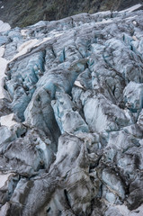 Séracs sur le Glacier Blanc (Alpes)