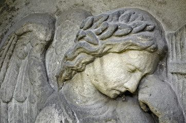 Fototapeta na wymiar Angel relief