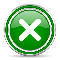 Obraz premium cancel icon