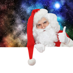 Weihnachtsmann Daumen hoch!