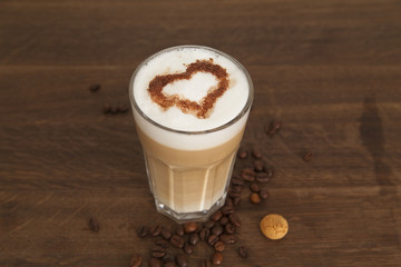 Latte Macciato Glas