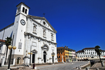 Palmanova in Friuli, Piazza Grande e duomo - Udine
