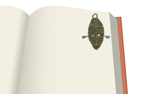 Book and mask