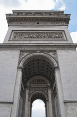 Fototapeta na wymiar Arc de Triomphe, Paris, Frankreich