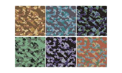 Camo seamless pattern