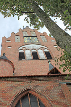 Marienkirche in Stadt Usedom 1337, (Mecklenburg-Vorpommern)