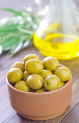 green olives