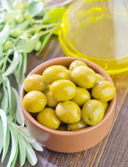 green olives
