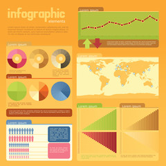 Obraz premium Infographic Elements
