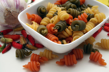 Pasta tricolore