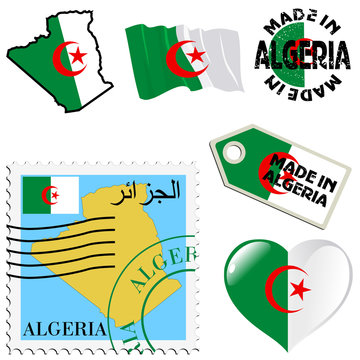 national colours of Algeria